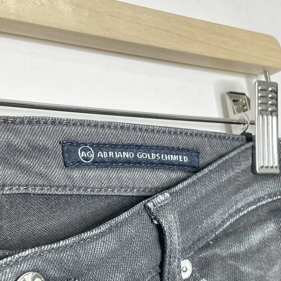 AG ADRIANO GOLDSCHMIED | Ripped Straight Leg Jeans | 28 - Picture 4 of 5